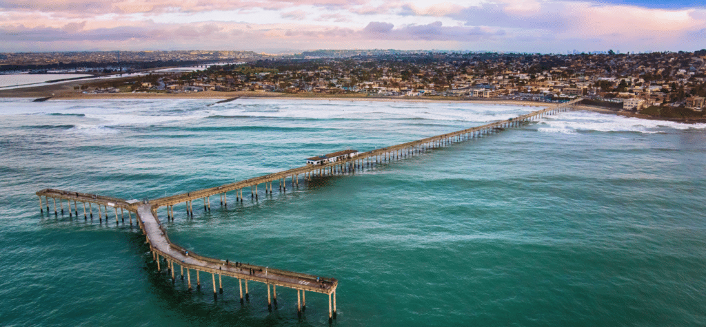 photo of ocean beach showing the best beaches in san diego