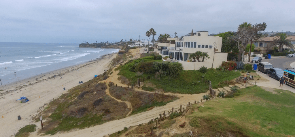 photo of tourmaline surfing park showing the best beaches in san diego