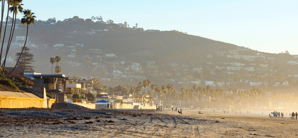 photo of la jolla shores showing the best beaches in san diego
