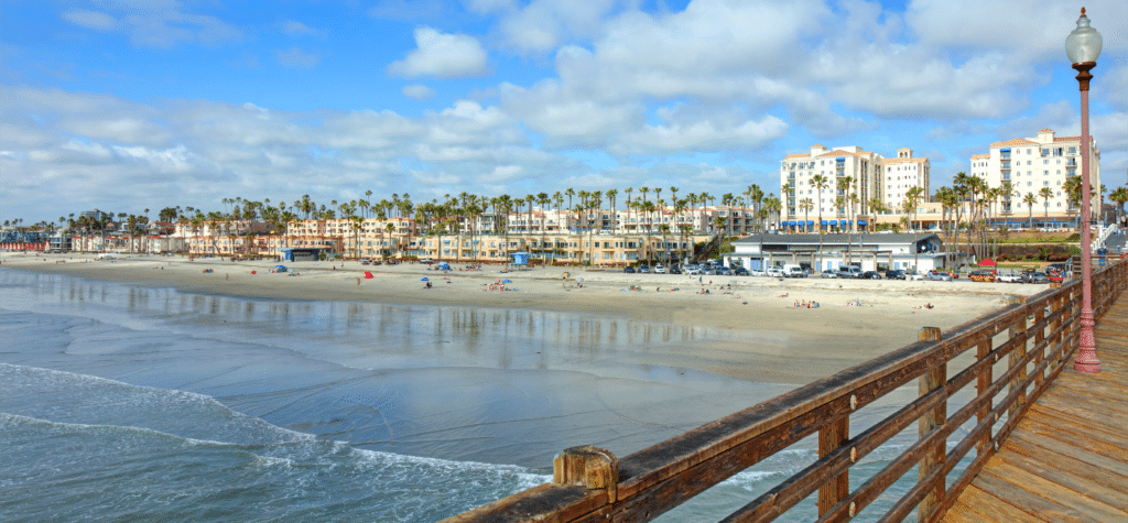 photo of oceanside showing the best beaches in san diego