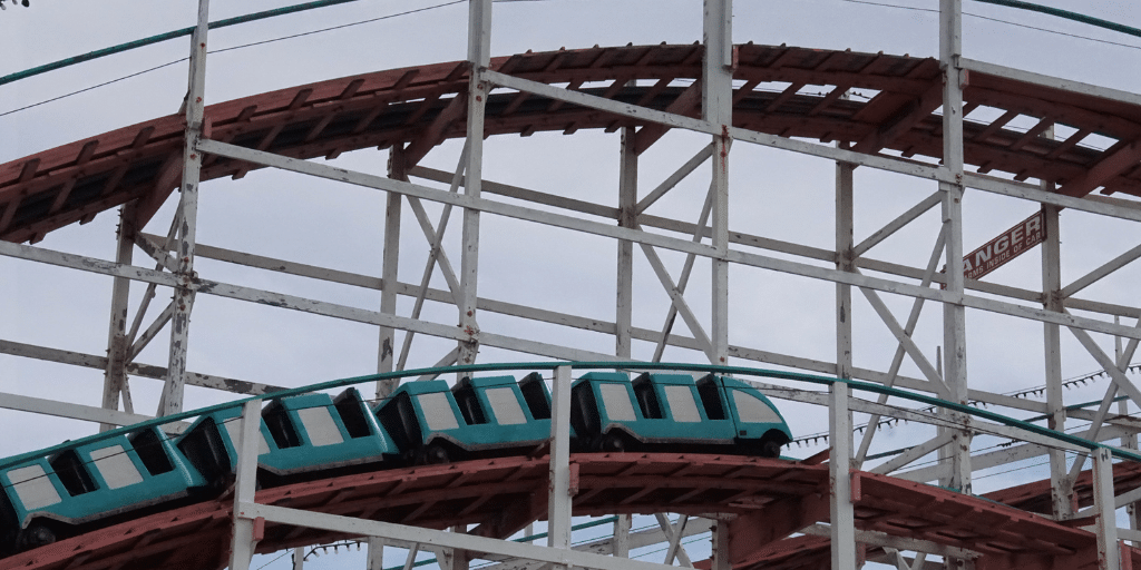 photo of belmont park roller coaster showing what is san diego known for