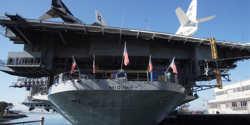 photo of uss midway museum showing what is san diego known for