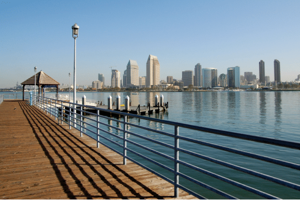 photo of ferry to coronado showing things to do in san diego for couples