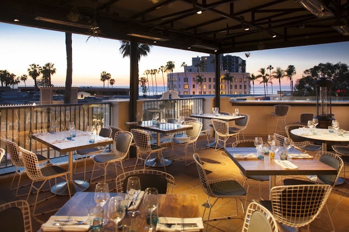 photo of one of the san diego restaurants with a view at catania