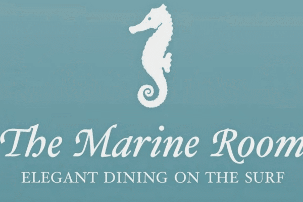 photo of the marine room logo, best san diego restaurants with a view